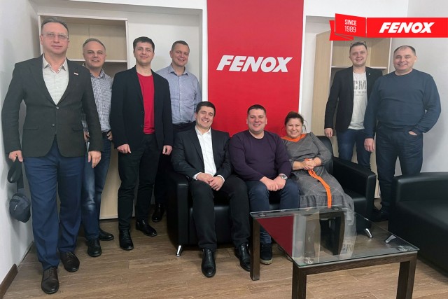 Команда FENOX посетила генерального дистрибьютера – ООО «ДС-Тек»!