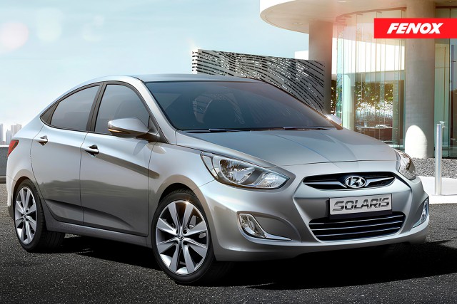 Продолжаем подборку запчастей: Hyundai Solaris